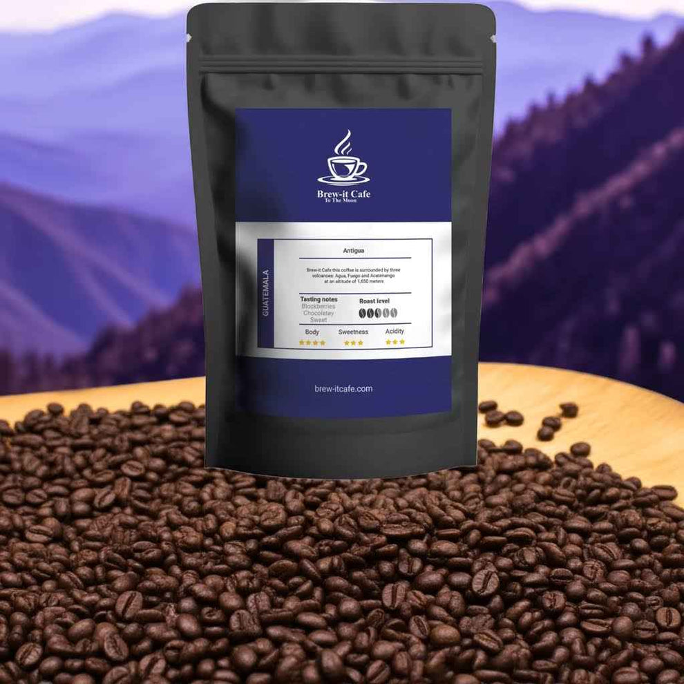 Café guatemalteco Antigua - Especialidad de origen único.250Gr