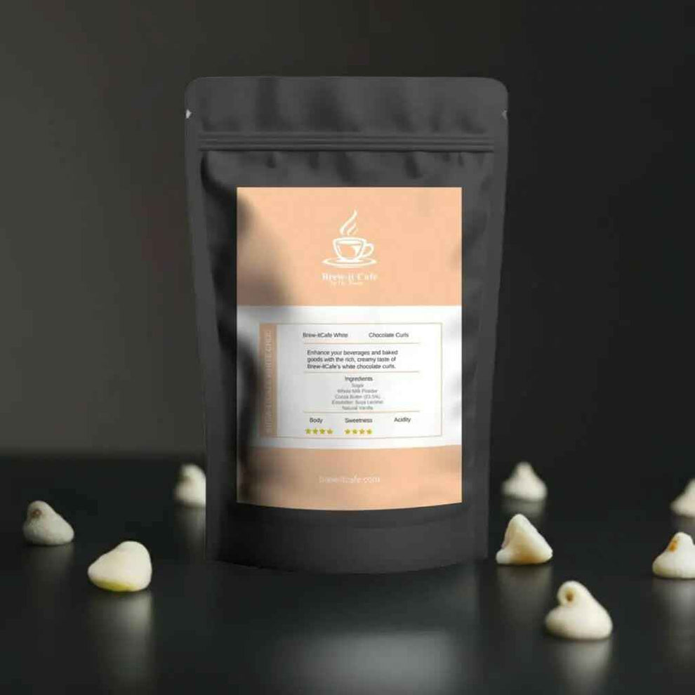 Chocolate blanco caliente: una experiencia de sabor rica y cremosa.